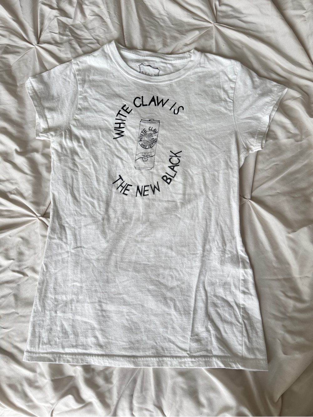 White Graphic T‑Shirt